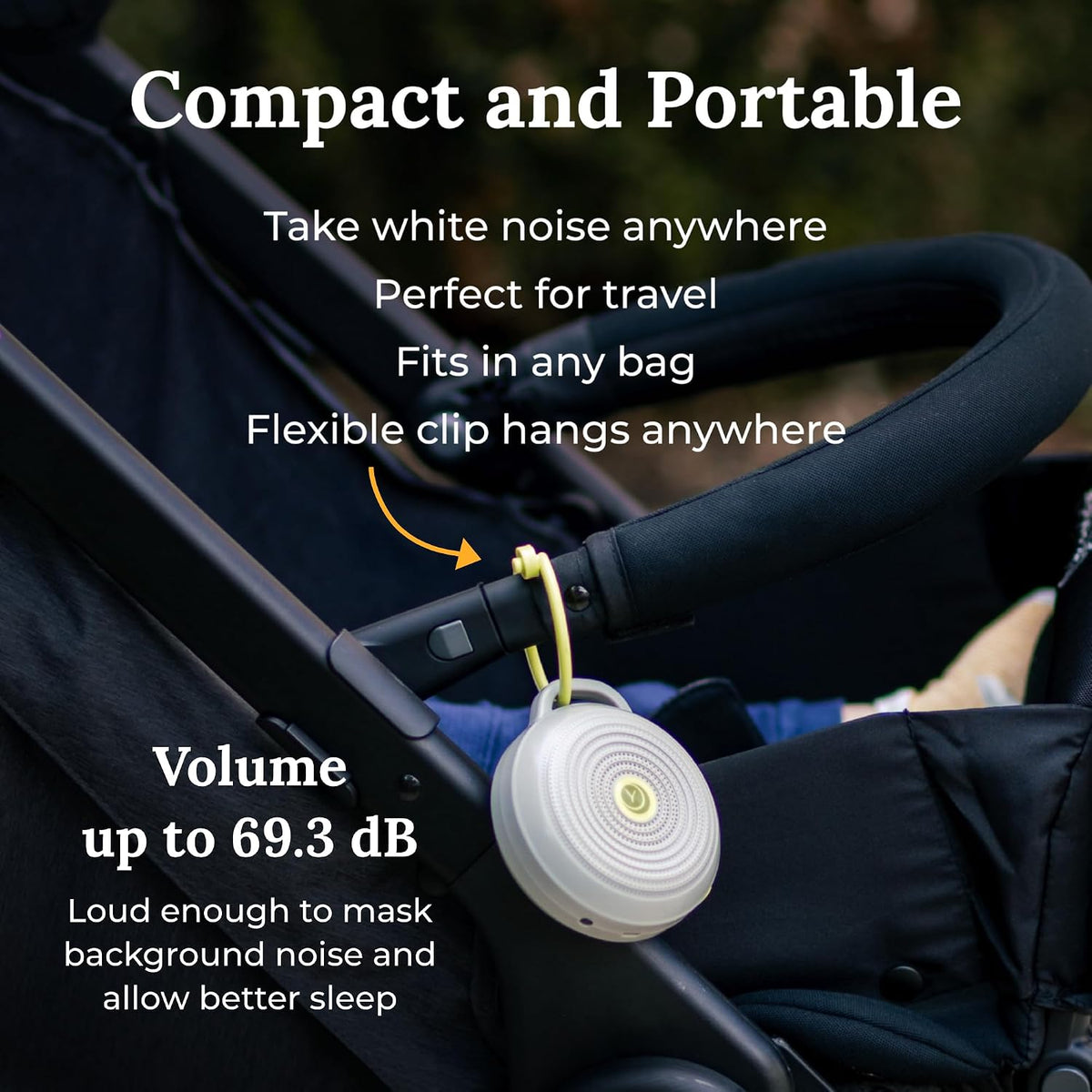 plastic white noise machines in Grey, alternate view 6