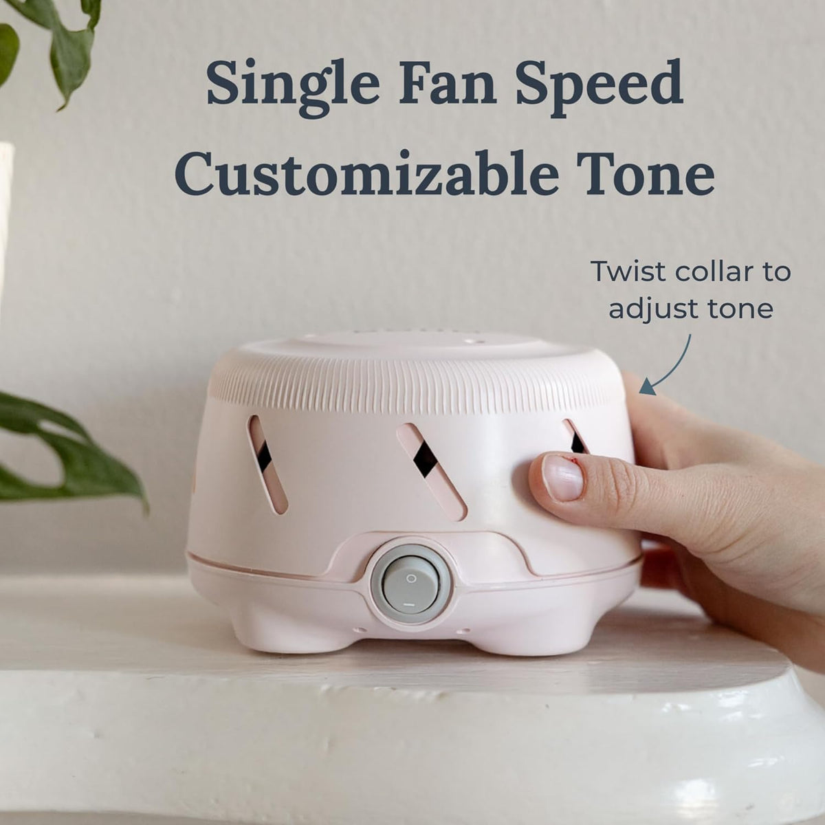 plastic white noise machines in Pink, alternate view 5