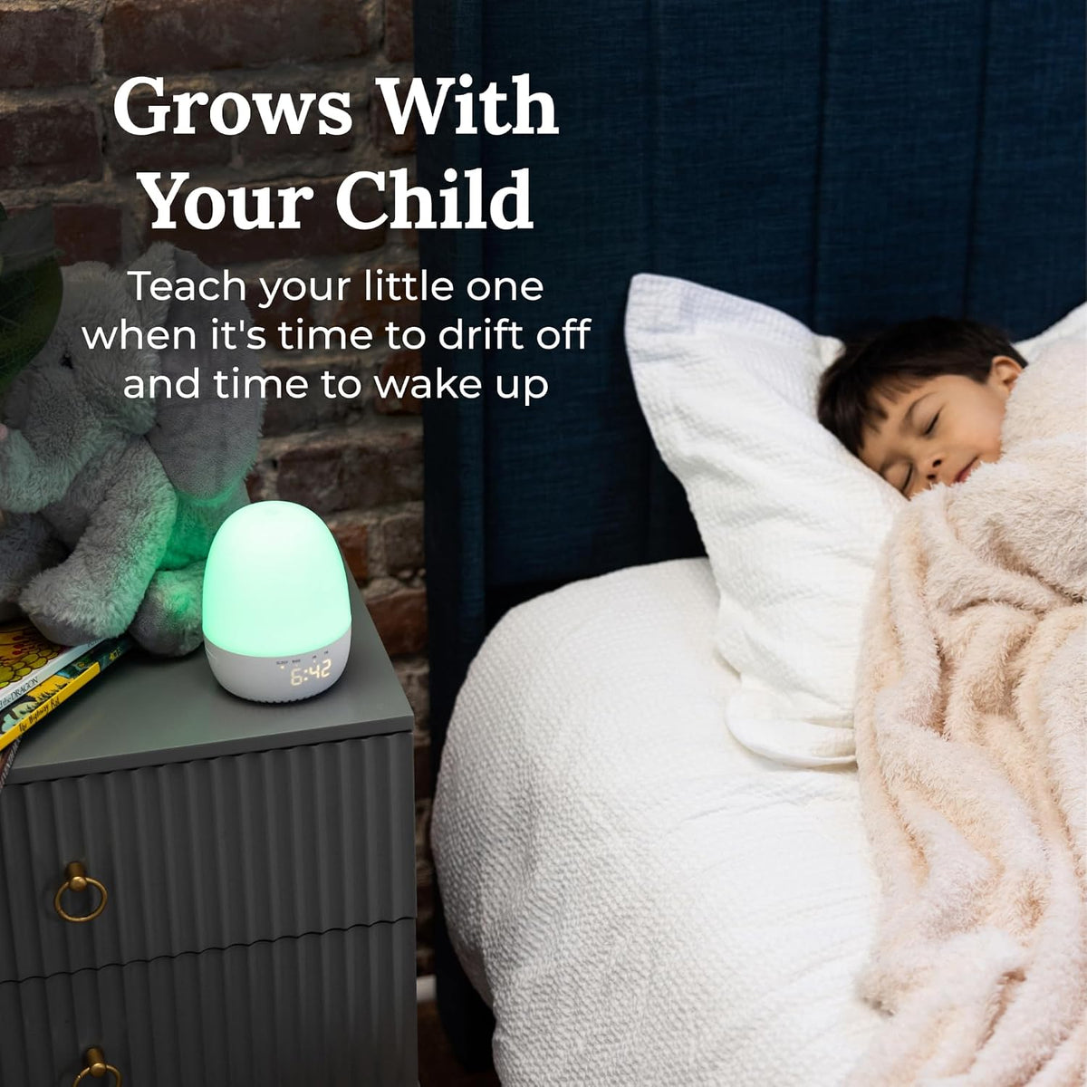 plastic white noise machines in White, alternate view 5