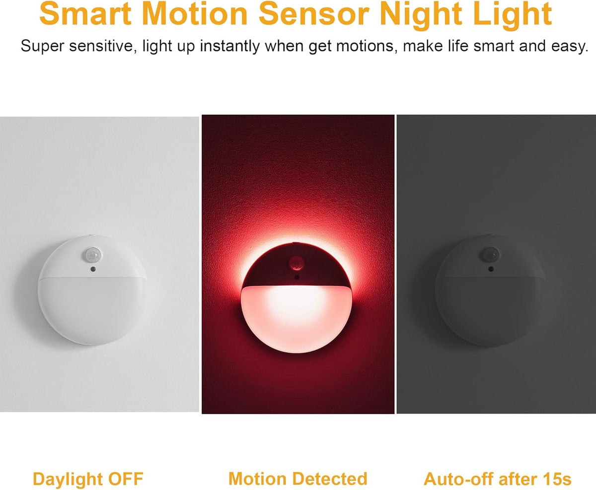 0.7"D x 2.65"W x 2.65"H plastic night lights & ambient lighting, alternate view 5