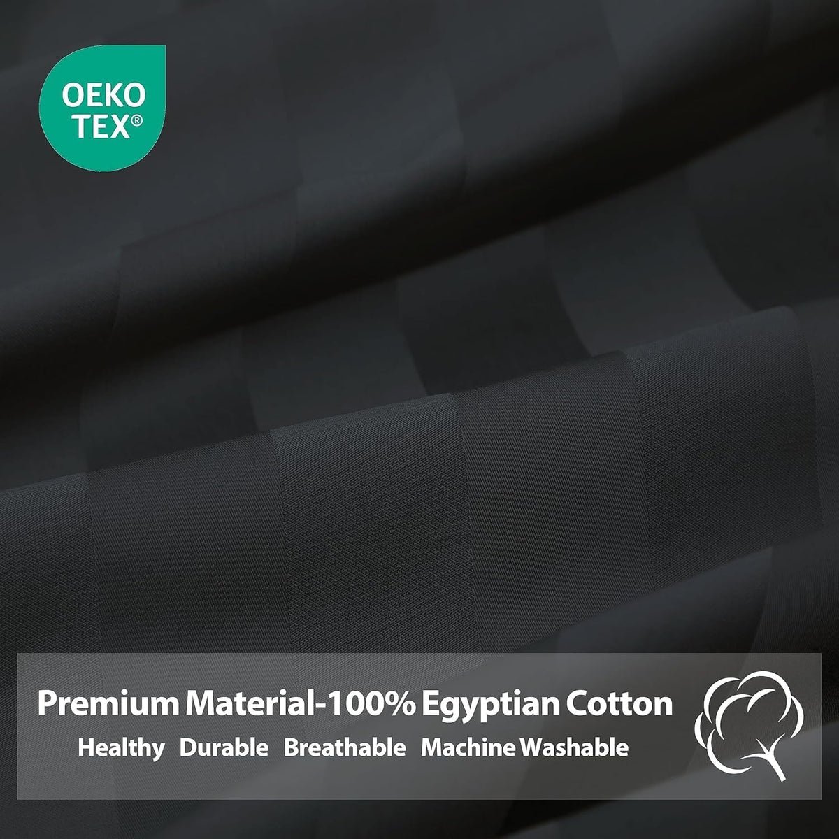 Standard 2Pack cotton pillowcases, alternate view 3