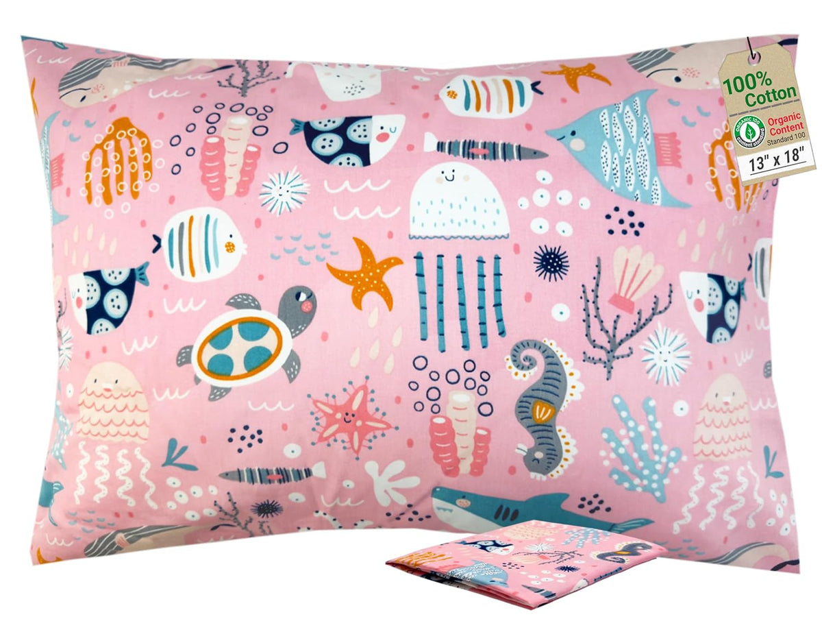 2 Piece Set 13"x18" microfiber pillows